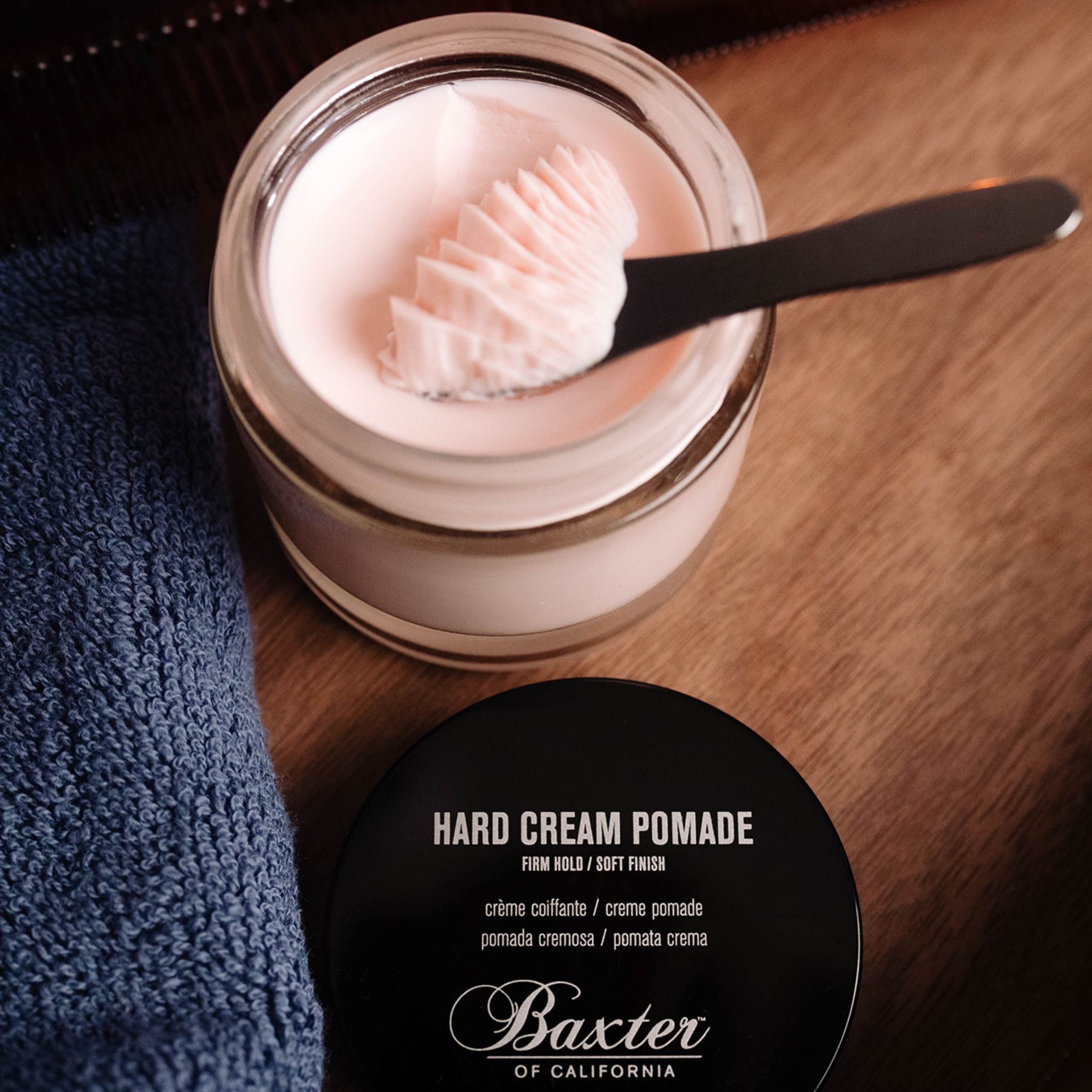 Hard Cream Pomade - Firm Hold, Soft Finish Pomade