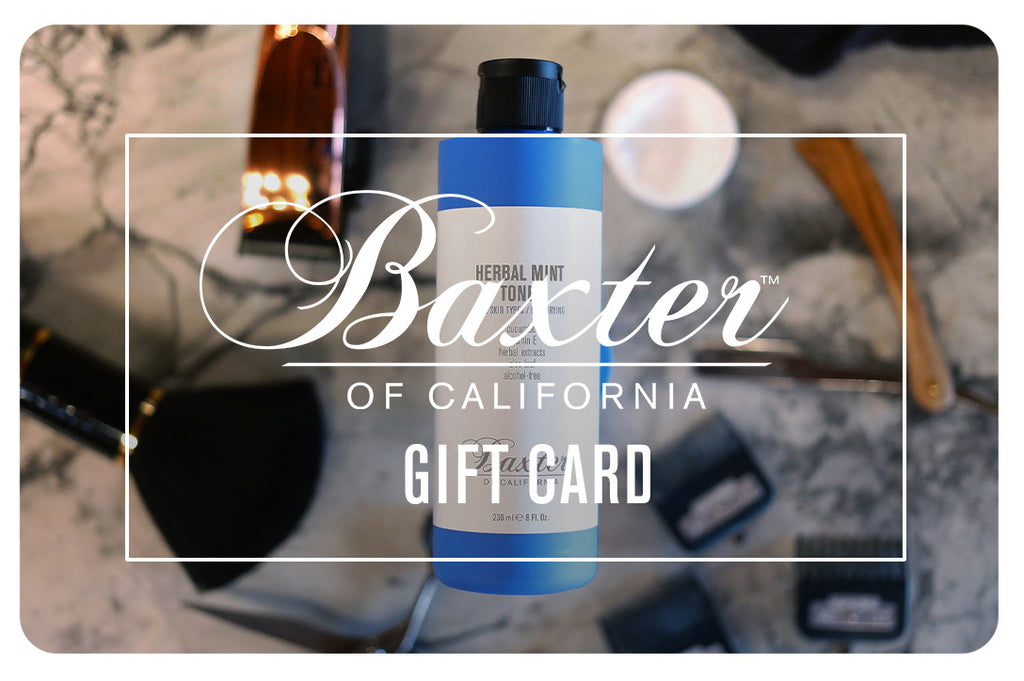 Baxter Of California Gift Card
