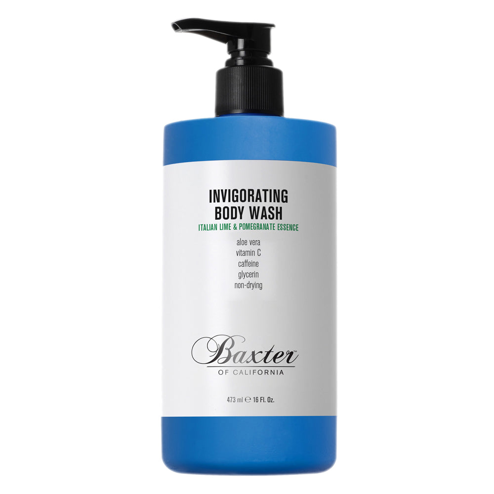 Men's Invigorating Body Wash - Italian Lime & Pomegranate